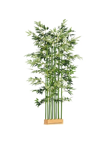 HOMCOM Künstliche Pflanze-Ø35 x 180H cm-Grün