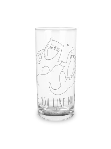 Mr. & Mrs. Panda Tumbler Otter Hände halten mit Spruch in Transparent