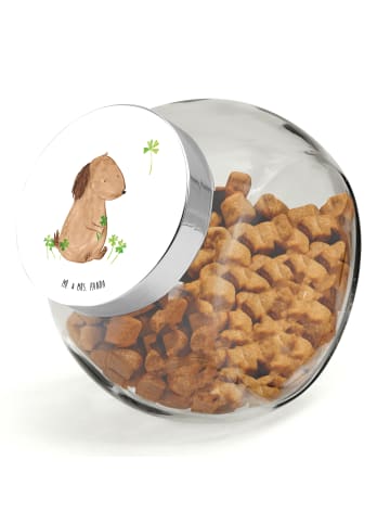 Mr. & Mrs. Panda Dose Hund Kleeblatt ohne Spruch in Weiß