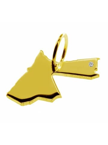Schmuckador Anhänger Jordanien in gold