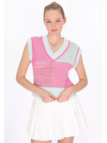myMo Women Vest in mint pink
