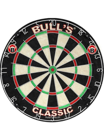 BULLS Classic Bristle Dartboard ,hochwertiges Bristle Board mit einteiliger Spinne