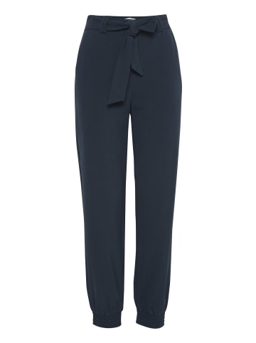 b. young BYDANTA CUFF PANTS 2 - HEAVY WOVEN Regular fit in Total Eclipse