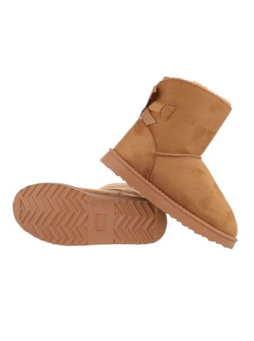 Ital-Design Stiefelette in Camel