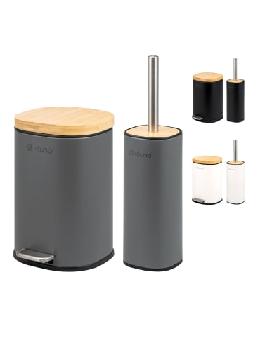 eluno Badezimmer Zubehör Set ca. 18,5 x 27,5 x 23 cm (B/H/T)