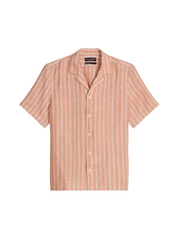 Marc O'Polo Kurzarm-Hemd regular in Medium Orange