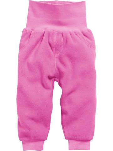 Schnizler Kinder Pumphose "Pumphose Fleece uni mit Strickbund" in Pink