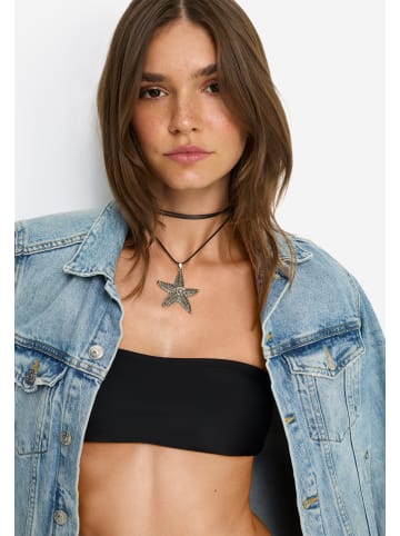 LSCN BY LASCANA Bandeau-Bikini-Top in schwarz