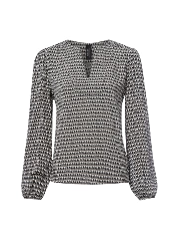 MARC CAIN COLLECTIONS Bluse in grau schwarz - 0001