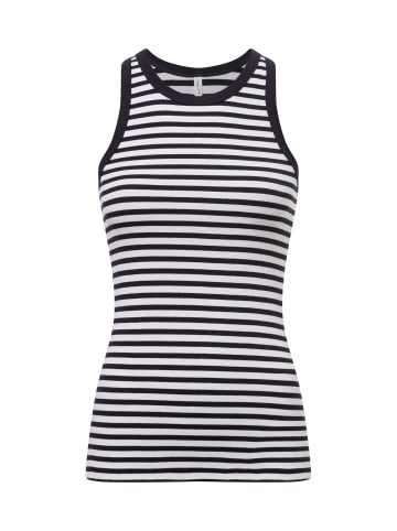 SAMSOE & SAMSOE Top Alexo in marine weiß - 0003