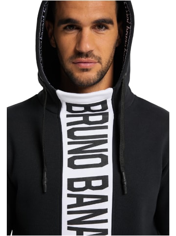 Bruno Banani Hoodie ohne Reißverschluss COOK in Schwarz