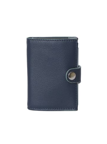 Margelisch Kreditkarten-Minibörse noonyu single col.edge in navy-sage green