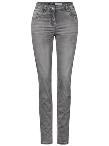 Cecil Jeans in mid grey random wash