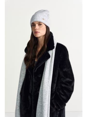 Rich & Royal Beanie in hellgrau - 0001