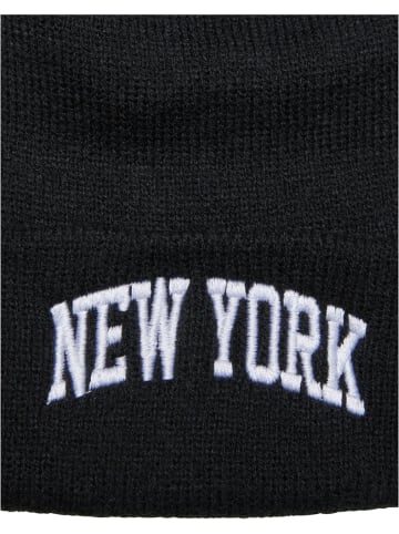 Mister Tee Mütze "New York Beanie" in Schwarz