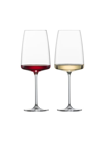 Zwiesel Glas 2er Set Weingläser Vivid Senses 535 ml in transparent