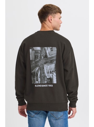 BLEND Rundhalspullover BHCopper in Schwarz