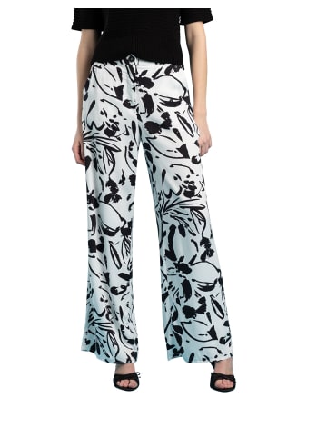 More & More Palazzohose in open two tone flowers eggshell