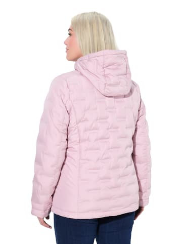 Ulla Popken Parka in zartes altrosa