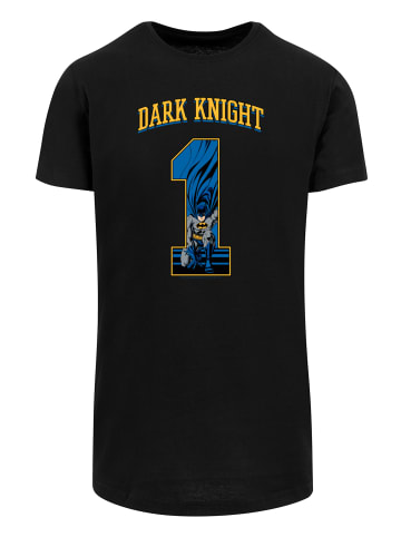 F4NT4STIC Long Cut T-Shirt DC Comics Batman Football Dark Knight in schwarz