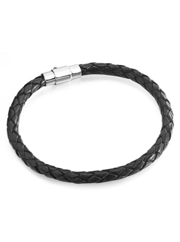 Rafaela Donata Leder-Armband Echtleder in schwarz