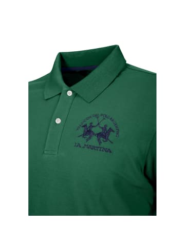 La Martina Poloshirt MCP001 XT in dunkelgruen
