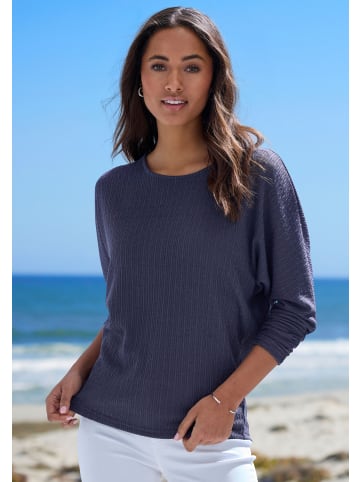 Vivance Langarmshirt in beere, blau