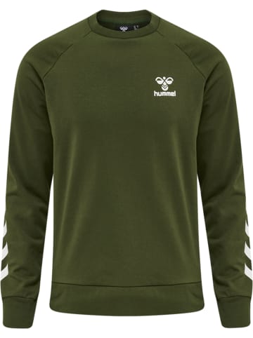 Hummel Hummel Sweatshirt Hmlisam Herren Atmungsaktiv in RIFLE GREEN