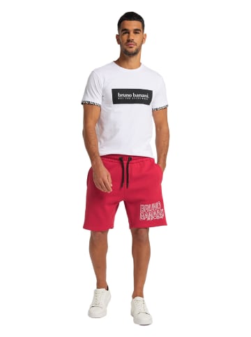 Bruno Banani Sweatshorts BENNETT in Rot