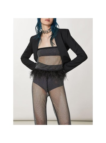 Patrizia Pepe Schwarz Polyester Tank Tops