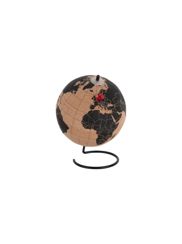 Present Time Ornament World Globe Medium - Schwarz - Ø15cm