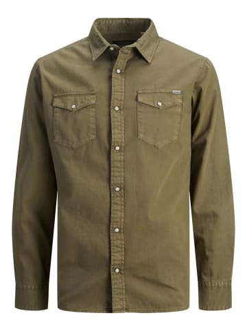 Jack & Jones Hemd 'Heridan' in braun