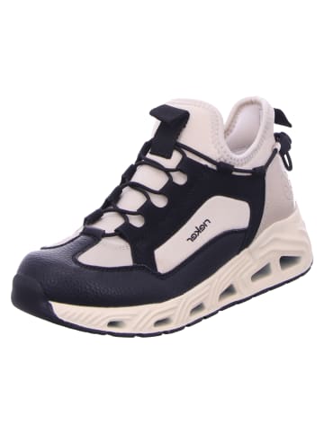 rieker Sneaker in schwarz/schwarz/crema