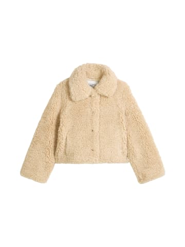 Marc O'Polo DENIM Teddyjacke regular in Sand Melange