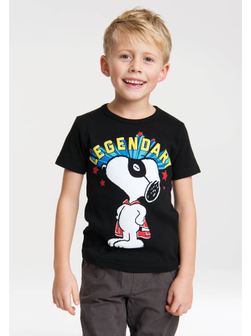 Logoshirt T-Shirt Peanuts - Legendary Snoopy in schwarz