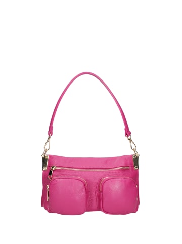 ROBERTA ROSSI Schultertasche in FUCHSIA