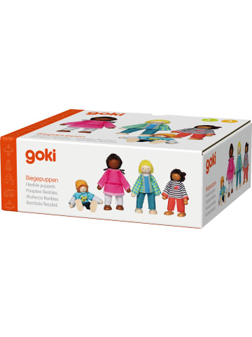 Goki Biegepuppen Interkulturelle Familie - ab 3 Jahren