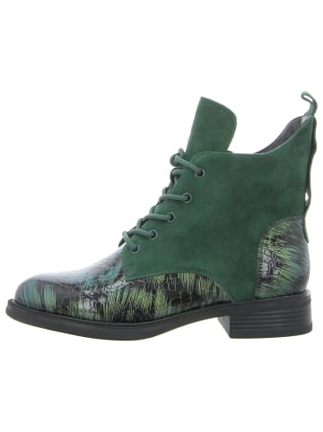 Artiker Schnürstiefelette in grün