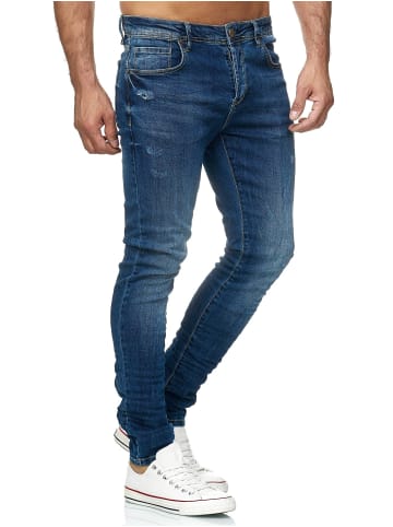 Tazzio Jeans "19534" - Skinny Fit - in Blau