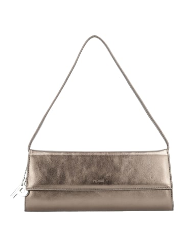 PICARD Auguri - Clutch 26 cm Rindsleder (rot-lack) in altsilber