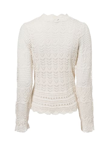 Marie Lund Strickjacke in ecru - 0001