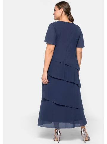 sheego Cocktailkleid in marine