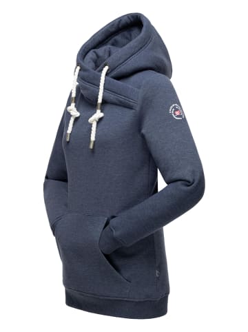 Marikoo Kapuzensweatshirt Izuyaa in Dusty Blue Melange