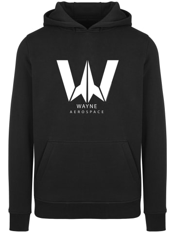 F4NT4STIC Hoodie DC Comics Justice League Movie Wayne Aerospace in schwarz