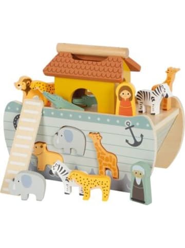 small foot Spielzeug - Steckspiel Arche Noah Safari