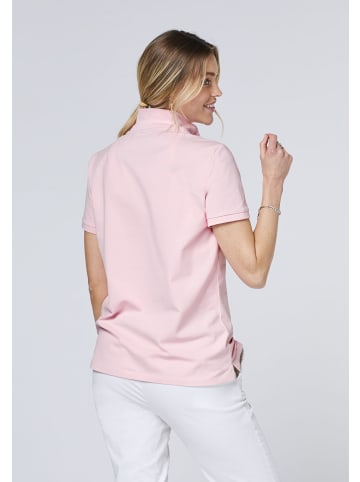 Polo Sylt Polo mit langer Knopfleiste in Pink