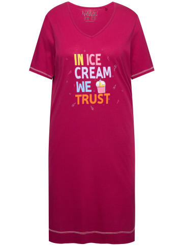 Ulla Popken Nachthemd in rubin