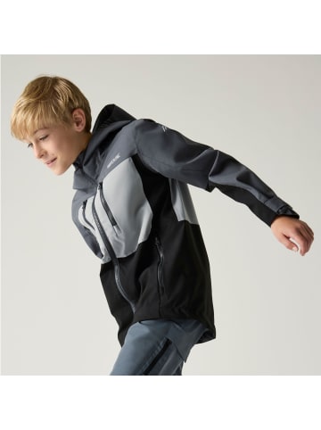 Regatta Outdoorjacke Kinder Wasserdicht mit versiegelten Nähten in grau