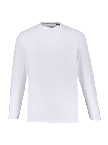 JP1880 Kurzarm T-Shirt in schneeweiß