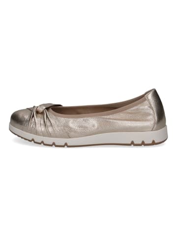 Caprice Ballerinas in Platin